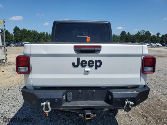 2020 Jeep Gladiator Sport S with VIN 1C6HJTAG3LL195356, listed as a Copart auction lot 65898904 with 0 mi miles and Salvage Title. Bid and sale history available at carsss.com. Image 6.
