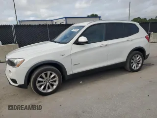 2017 BMW X3 xDrive28i z VIN 5UXWX9C38H0T16417, wystawiony jako Copart lot #59640345 z przebiegiem 129 505 mil mil oraz Czysty tytuł • Clean title. Historia ofert i sprzedaży dostępna na DreamBid. Obrazek 1.