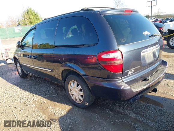 2007 Chrysler Town & Country LWB Touring with VIN 2A4GP54L87R280451, listed as a IAAI auction lot 41824129 with 150,676 mi miles. Bid and sale history available at carsss.com. Image 3.