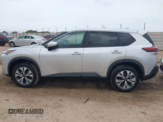 2023 Nissan Rogue SV with VIN 5N1BT3BB8PC945119, listed as a IAAI auction lot 42087870 with 43,873 mi miles. Bid and sale history available at carsss.com. Image 14.