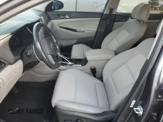 2018 Hyundai Tucson Sport with VIN KM8J33AL0JU802026, listed as a Copart auction lot 45869445 with 124,669 mi miles and Salvage Title. Bid and sale history available at carsss.com. Image 7.