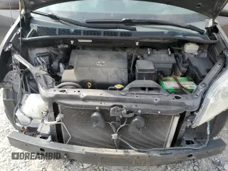 2011 Toyota Sienna LE AAS with VIN 5TDKK3DCXBS151601, listed as a Copart auction lot 53715635 with 264,672 mi miles and Salvage title. Bid and sale history available at DreamBid. Image 12.
