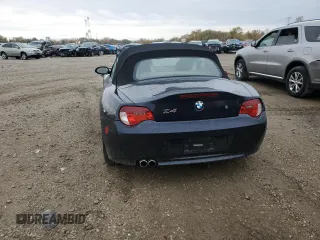 2007 BMW Z4 3.0i with VIN 4USBU33567LW72248, listed as a Copart auction lot 77767364 with 0 mi miles and Salvage Title. Bid and sale history available at carsss.com. Image 6.