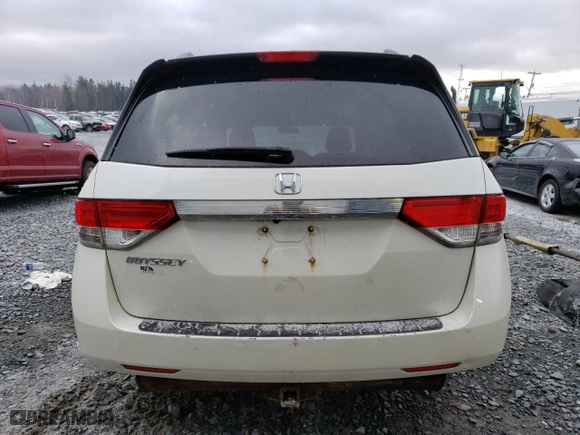 2016 Honda Odyssey EX with VIN 5FNRL5H43GB510163, listed as a Copart auction lot 36432403 with 151,105 mi miles and Salvage Title. Bid and sale history available at carsss.com. Image 6.