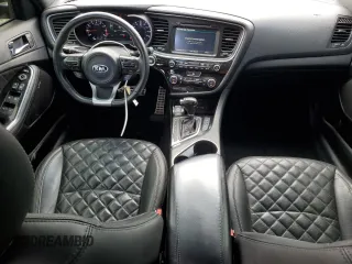 2015 Kia Optima SX Turbo with VIN 5XXGR4A61FG381136, listed as a Copart auction lot 52709315 with 48,751 mi miles and Salvage Title. Bid and sale history available at carsss.com. Image 8.