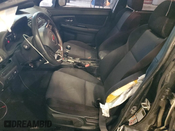 2015 Subaru WRX Premium with VIN JF1VA1D63F9816993, listed as a Copart auction lot 57144565 with 107,860 mi miles and Salvage title. Bid and sale history available at DreamBid. Image 7.