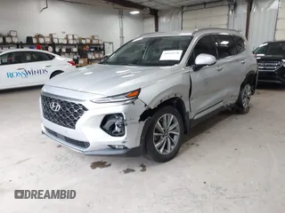 2019 Hyundai Santa Fe SEL with VIN 5NMS33AD3KH119117, listed as a IAAI auction lot 40968190 with 100,350 mi miles and . Bid and sale history available at DreamBid. Image 17.