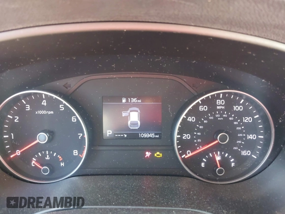 2020 Kia Sportage LX with VIN KNDPM3AC5L7733492, listed as a IAAI auction lot 42042055 with 109,345 mi miles and . Bid and sale history available at DreamBid. Image 7.