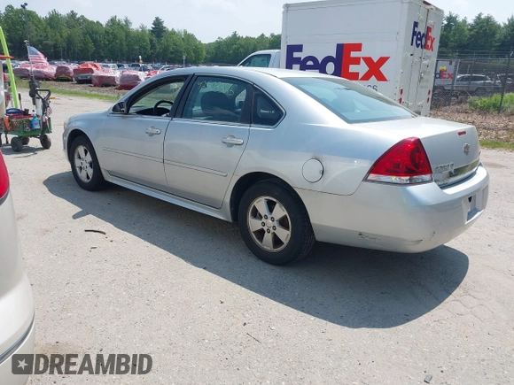 2011 Chevrolet Impala LT Fleet with VIN 2G1WG5EK8B1315819, listed as a IAAI auction lot 42503325 with 128,900 mi miles and . Bid and sale history available at DreamBid. Image 3.