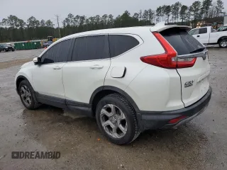 2017 Honda CR-V EX-L with VIN 2HKRW1H80HH519201, listed as a Copart auction lot 44890995 with 71,323 mi miles and Salvage Title. Bid and sale history available at carsss.com. Image 2.