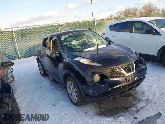 2011 Nissan Juke SL with VIN JN8AF5MV3BT012705, listed as a IAAI auction lot 41298215 with 143,951 mi miles. Bid and sale history available at carsss.com. Image 1.