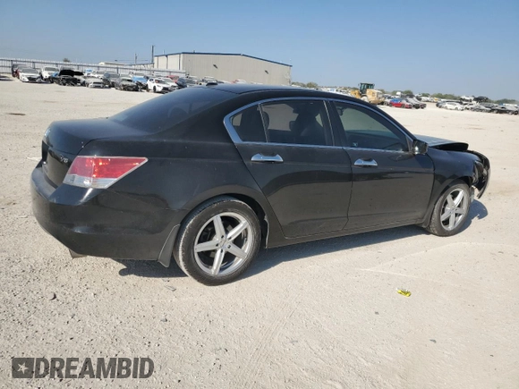 2010 Honda Accord Sdn EX-L with VIN 1HGCP3F80AA024982, listed as a Copart auction lot 75056874 with 194,274 mi miles and Salvage Title. Bid and sale history available at carsss.com. Image 3.