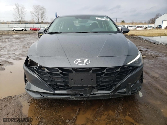 2023 Hyundai Elantra SEL with VIN KMHLS4AG6PU582131, listed as a Copart auction lot 47286055 with 26,829 mi miles and Salvage Title. Bid and sale history available at carsss.com. Image 5.
