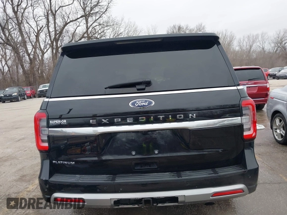 2023 Ford Expedition Platinum with VIN 1FMJU1M8XPEA35684, listed as a IAAI auction lot 41499176 with 29,684 mi miles. Bid and sale history available at carsss.com. Image 17.