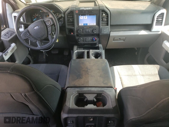 2018 Ford F-150 XL with VIN 1FTEW1C51JKF53280, listed as a Copart auction lot 55077485 with 87,660 mi miles and Clean title. Bid and sale history available at DreamBid. Image 8.