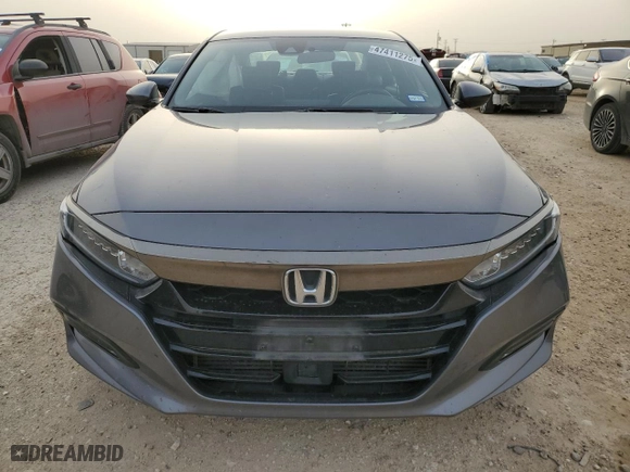 2019 Honda Accord Sedan Sport 1.5T with VIN 1HGCV1F3XKA162884, listed as a Copart auction lot 47411275 with 164,077 mi miles and Salvage Title. Bid and sale history available at carsss.com. Image 5.