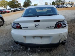2006 Mazda RX-8 with VIN JM1FE173560202889, listed as a Copart auction lot 81306944 with 50,263 mi miles and Salvage Title. Bid and sale history available at carsss.com. Image 6.