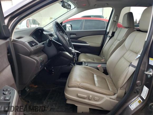 2014 Honda CR-V EX-L with VIN 5J6RM4H71EL070935, listed as a Copart auction lot 47601575 with 76,785 mi miles and Salvage Title. Bid and sale history available at carsss.com. Image 7.