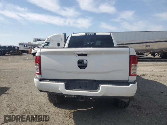 2019 Ram 2500 Big Horn with VIN 3C6UR5DJ5KG697470, listed as a Copart auction lot 48505935 with 39,982 mi miles and Salvage Title. Bid and sale history available at carsss.com. Image 6.