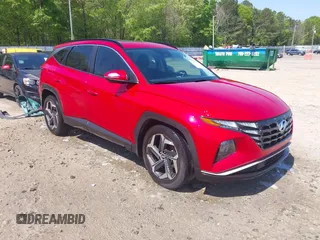 2023 Hyundai Tucson SEL with VIN 5NMJF3AE1PH165094, listed as a IAAI auction lot 42035394 with 33,226 mi miles and . Bid and sale history available at carsss.com. Image 1.