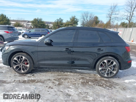 2024 Audi SQ5 Premium Plus with VIN WA1B4AFY4R2145828, listed as a IAAI auction lot 41404705 with 7,426 mi miles and . Bid and sale history available at DreamBid. Image 14.
