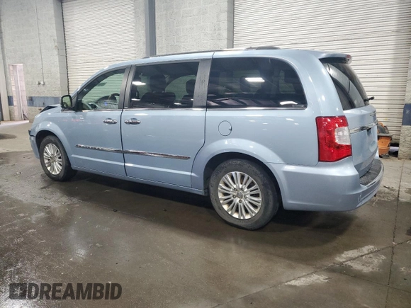 2013 Chrysler Town & Country Limited with VIN 2C4RC1GG9DR646141, listed as a Copart auction lot 49809545 with 129,720 mi miles and Salvage Title. Bid and sale history available at carsss.com. Image 2.
