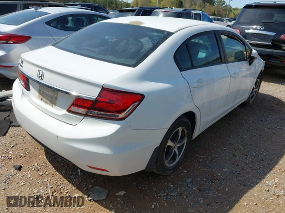 2015 Honda Civic Sedan SE with VIN 2HGFB2F70FH565147, listed as a IAAI auction lot 41922144 with 76,711 mi miles. Bid and sale history available at carsss.com. Image 4.