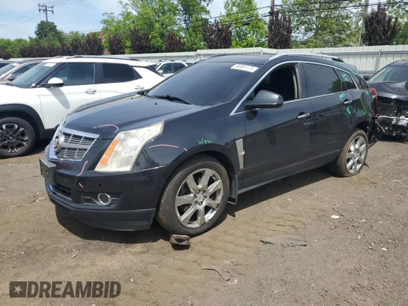 2012 Cadillac SRX Performance Collection with VIN 3GYFNEE38CS504038, listed as a Copart auction lot 58381175 with Not provided miles and Salvage title. Bid and sale history available at DreamBid. Image 1.