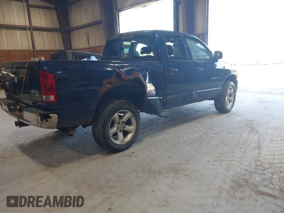 2005 Dodge 1500 SLT with VIN 1D7HU18D25S362773, listed as a IAAI auction lot 42138495 with 213,723 mi miles. Bid and sale history available at carsss.com. Image 4.