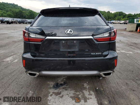 2016 Lexus RX 350 with VIN 2T2BZMCA2GC044863, listed as a Copart auction lot 64636105 with 42,158 mi miles and Salvage title. Bid and sale history available at DreamBid. Image 6.
