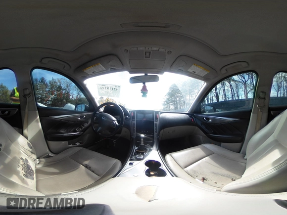 2014 Infiniti Q50 Premium with VIN JN1BV7AR5EM703788, listed as a IAAI auction lot 42118192 with 153,859 mi miles and . Bid and sale history available at DreamBid. Image 18.