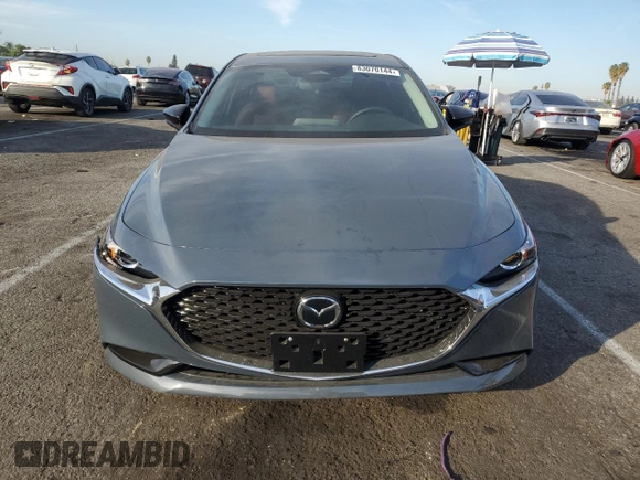 2024 Mazda 3 S Carbon Edition with VIN 3MZBPBCM5RM421427, listed as a Copart auction lot 83070144 with 684 mi miles and Salvage title. Bid and sale history available at DreamBid. Image 5.