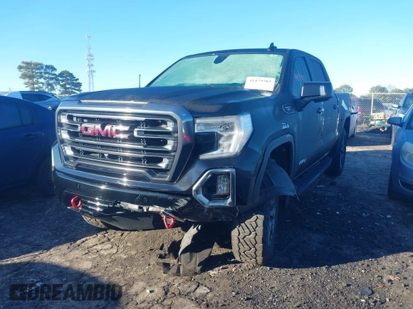 2021 GMC Sierra 1500 AT4 with VIN 1GTP9EEL8MZ199711, listed as a IAAI auction lot 41479583 with 78,492 mi miles. Bid and sale history available at carsss.com. Image 2.