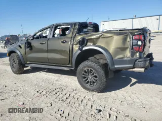2024 Ford Ranger Raptor with VIN 1FTER4LR0RLE63278, listed as a Copart auction lot 86974754 with 1,018 mi miles and Non Repairable. Bid and sale history available at carsss.com. Image 2.