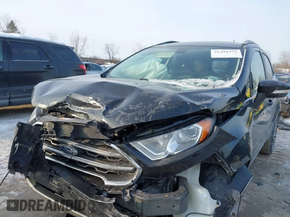 2019 Ford EcoSport Titanium with VIN MAJ3S2KE8KC288501, listed as a IAAI auction lot 41394372 with 87,476 mi miles and . Bid and sale history available at DreamBid. Image 6.