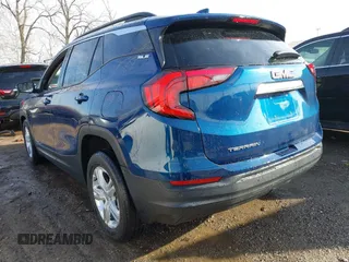 2020 GMC Terrain SLE with VIN 3GKALMEV2LL332234, listed as a IAAI auction lot 41793489 with 65,921 mi miles. Bid and sale history available at carsss.com. Image 3.
