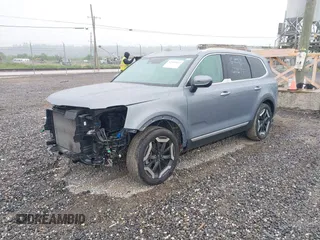 2024 Kia Telluride EX with VIN 5XYP34GC8RG493124, listed as a IAAI auction lot 42438819 with 20,320 mi miles and . Bid and sale history available at DreamBid. Image 2.