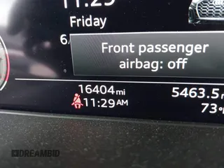 2022 Audi Q5 S line Premium Plus with VIN WA1EAAFYXN2075073, listed as a IAAI auction lot 42444448 with 16,404 mi miles and . Bid and sale history available at DreamBid. Image 15.