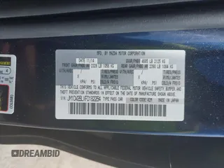 2015 Mazda 5 Sport with VIN JM1CW2BLXF0182264, listed as a IAAI auction lot 42638417 with 142,003 mi miles and . Bid and sale history available at DreamBid. Image 9.