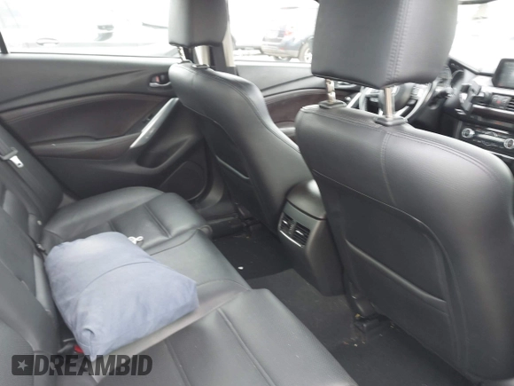 2016 Mazda 6 i Grand Touring with VIN JM1GJ1W54G1485851, listed as a IAAI auction lot 41629410 with 91,327 mi miles. Bid and sale history available at carsss.com. Image 8.