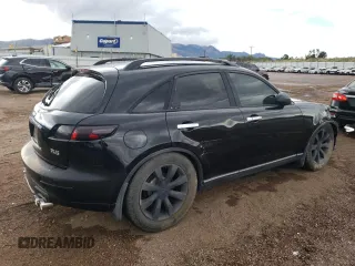 2003 Infiniti FX Options with VIN JNRBS08W83X403361, listed as a Copart auction lot 72135394 with 192,629 mi miles and Salvage Title. Bid and sale history available at DreamBid. Image 3.