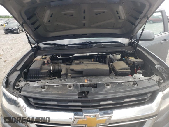 2020 Chevrolet Colorado 2WD Work Truck with VIN 1GCGSBEAXL1239348, listed as a Copart auction lot 58490295 with 66,665 mi miles and Salvage title. Bid and sale history available at DreamBid. Image 11.