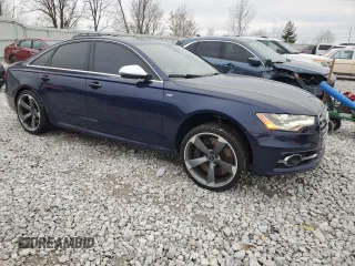 2013 Audi S6 Prestige with VIN WAUJ2AFC9DN021764, listed as a Copart auction lot 84623814 with 90,184 mi miles and Clean Title. Bid and sale history available at carsss.com. Image 4.