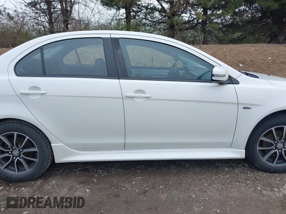 2017 Mitsubishi Lancer ES with VIN JA32U2FU4HU014876, listed as a IAAI auction lot 41884075 with 105,262 mi miles. Bid and sale history available at carsss.com. Image 14.