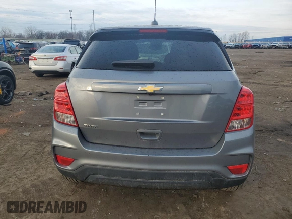 2020 Chevrolet Trax LS with VIN 3GNCJKSB7LL315171, listed as a Copart auction lot 50702695 with 49,321 mi miles and Non Repairable. Bid and sale history available at carsss.com. Image 6.