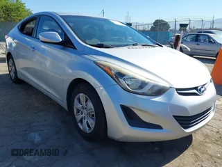 2016 Hyundai Elantra SE with VIN 5NPDH4AE2GH762500, listed as a IAAI auction lot 42236798 with 92,058 mi miles and . Bid and sale history available at DreamBid. Image 1.