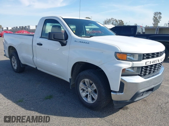2020 Chevrolet Silverado 1500 Work Truck with VIN 3GCNWAEF6LG278389, listed as a IAAI auction lot 41749375 with 133,647 mi miles. Bid and sale history available at carsss.com. Image 1.