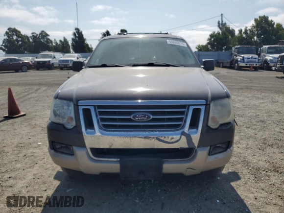 2007 Ford Explorer Eddie Bauer with VIN 1FMEU74807UB09639, listed as a Copart auction lot 59800075 with 195,294 mi miles and Salvage title. Bid and sale history available at DreamBid. Image 5.