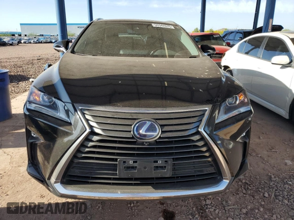 2019 Lexus RX 450h with VIN 2T2BGMCA3KC035202, listed as a Copart auction lot 55342675 with 91,798 mi miles and Salvage Title. Bid and sale history available at DreamBid. Image 5.