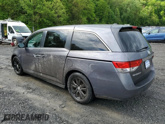 2016 Honda Odyssey EX-L with VIN 5FNRL5H67GB010699, listed as a Copart auction lot 56527245 with 69,235 mi miles and Clean Title. Bid and sale history available at DreamBid. Image 2.